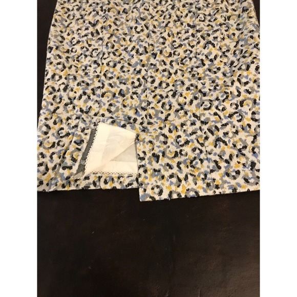 Anthropologie Maeve High Waist Leopard Print Jacquard Knit Pencil Skirt - XS NWT - Picture 4 of 12